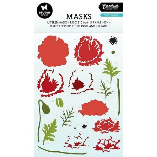 Studio Light Studio Light Mask Essentials nr.196 SL-ES-MASK196 150x210mm