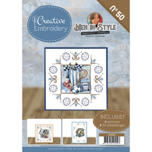 Yvonne Creations CB10050 - Creative Embroidery 50 - Yvonne Creations - Men in Style