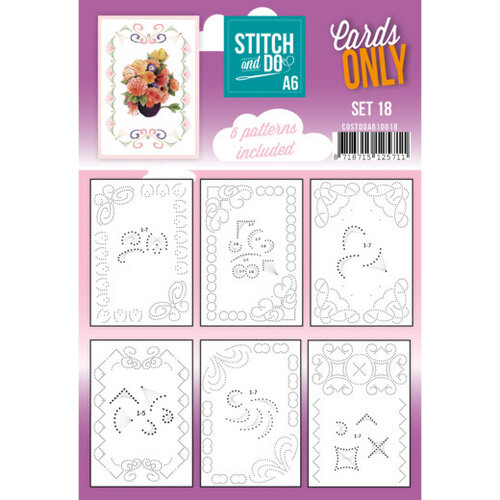 COSTDOA610018 - Stitch and Do - Cards Only - Set 18