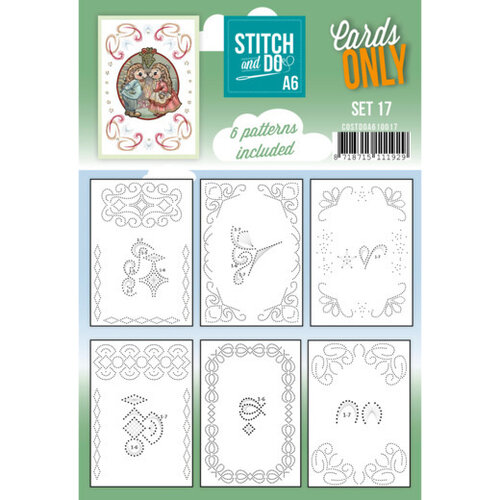 COSTDOA610017 - Stitch and Do - Cards Only - Set 17