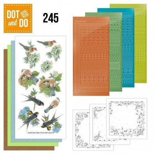 DODO245 - Dot and Do 245 - Jeanine's Art - Vintage Birds