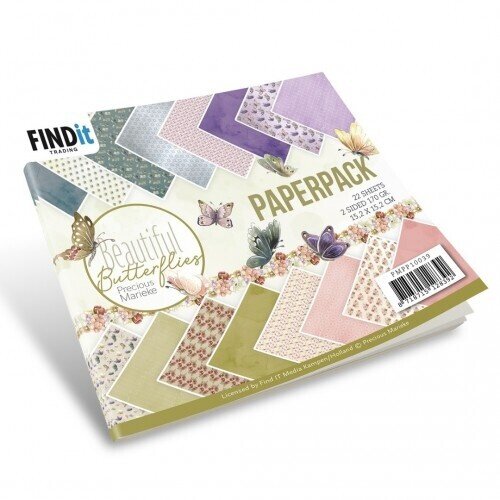 Precious Marieke PMPP10039 - Paperpack - Precious Marieke - Beautiful Butterflies