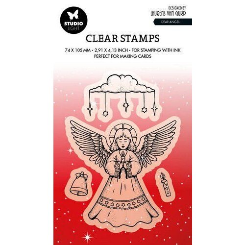 Studio Light Studio Light Clear Stamp By Laurens nr.488 BL-ES-STAMP488 89x64mm