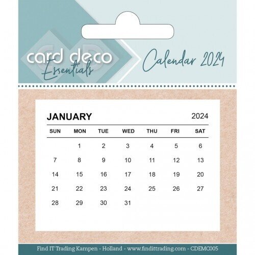 Precious Marieke CDEMC005 - Card Deco Essentials - Calendar tabs