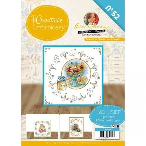Yvonne Creations CB10052 - Creative Embroidery 52 - Yvonne Creations - Bee Honey