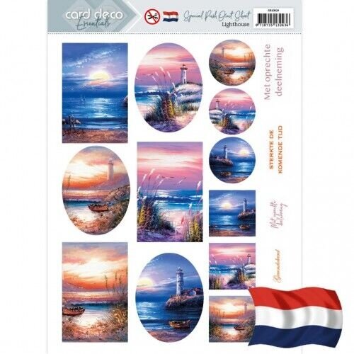 SB10829 - Special Uitdrukvel - Card Deco Essentials - Lighthouse (NL)