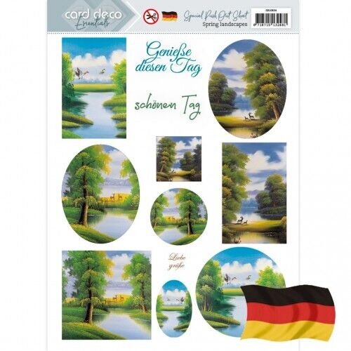 SB10834 - Special Uitdrukvel - Card Deco Essentials - Spring Landscapes (DE)