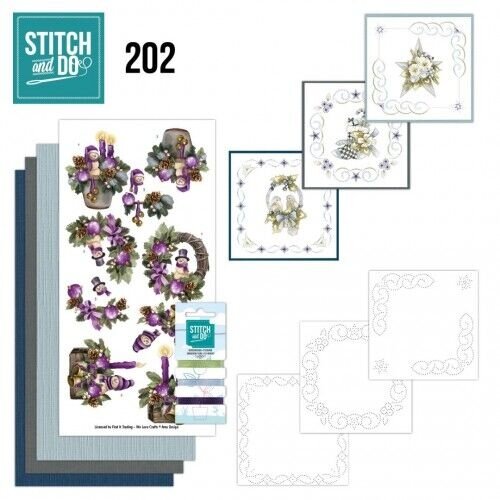 STDO202 - Stitch and Do 202 - Precious Marieke - Christmas Blues