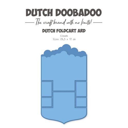 Dutch Doobadoo Fold Card Art Clouds A4 470.784.253