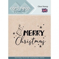 CDECS145 - Card Deco Essentials Clear Stamps - Merry Christmas