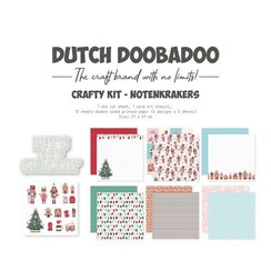 Dutch Doobadoo Crafty Kit Notenkrakers 20x20cm 473.005.050