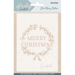 CDEST023 - Card Deco Essentials - Mixed Media Stencil - Merry Christmas