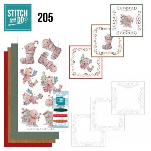 Stitch en Do STDO205 - Stitch and Do 205 - Yvonne Creations - Christmas Scenery