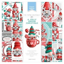 PB2113 - The Paper Boutique A Jolly Gnome Christmas 8x8 Instant Card Pad