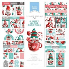 PB2110 - The Paper Boutique A Jolly Gnome Christmas 8x8 Paper Kit Pad