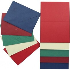 CDECAE20001 - Card Deco Essentials - A6 Cards and Envelopes 100PK Christmas