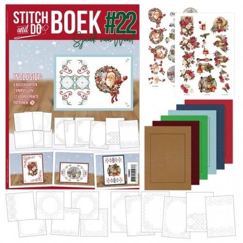 STDOBB022 - Stitch and do Book 22 - Christmas Vibes