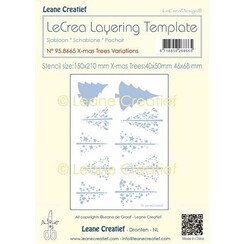 LeCrea -  Stencil Kertboom variaties 95.8665