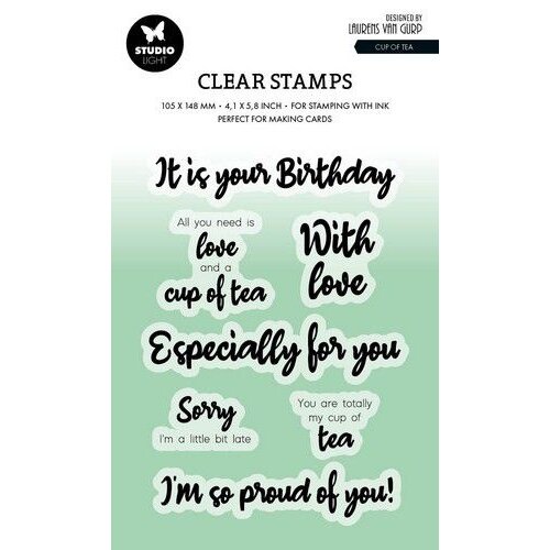 Studio Light Clear Stamp By Laurens nr.539 BL-ES-STAMP539 131x90mm
