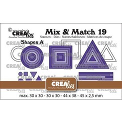 Crealies Mix&Match 19 CLMix19 44x38mm