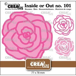 Crealies Inside or Out - Roos CLIO101 77x78mm