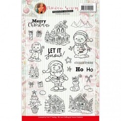 YCCS10075 - Clear Stamps - Yvonne Creations Christmas Scenery