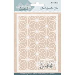 CDEST012 - Card Deco Essentials - Mixed Media Stencil - Geometric Stars