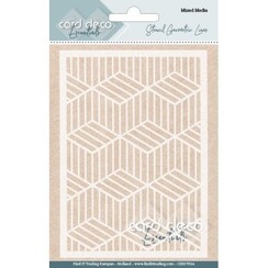 CDEST014 - Card Deco Essentials - Mixed Media Stencil- Geometric Lines