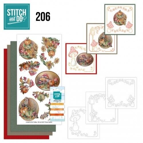 STDO206 - Stitch and Do 206 - Yvonne Creations - Awesome Autumn