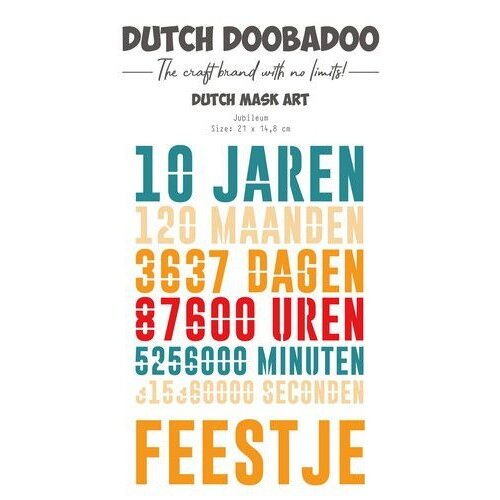 Dutch Doobadoo 470784269  - Dutch Doobadoo Card Art Jubileum A5 470.784.269
