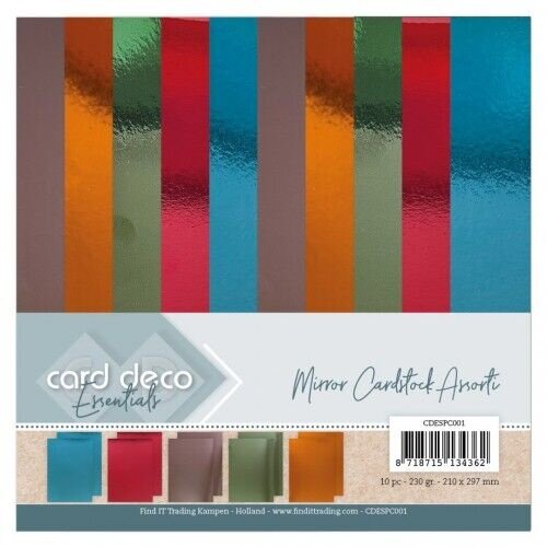 Yvonne Creations CDESPC001  - Card Deco Essentials - Mirror Cardstock A4