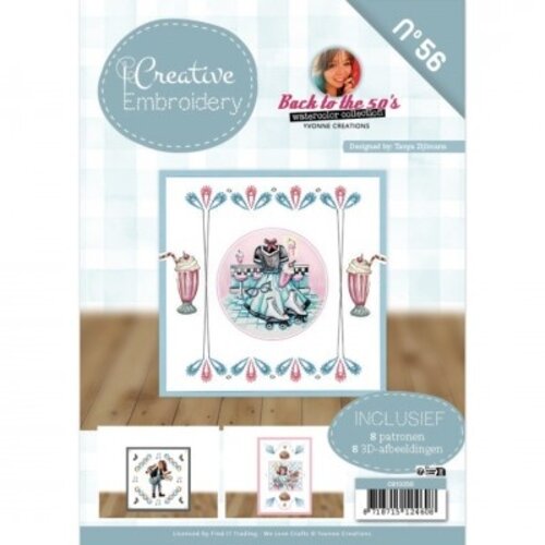 CB10056 - Creative Embroidery 56 - Yvonne Creations - Back to the fifties