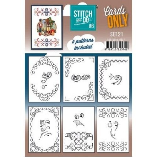 COSTDOA610021 - Stitch and Do - Cards Only - Set 21