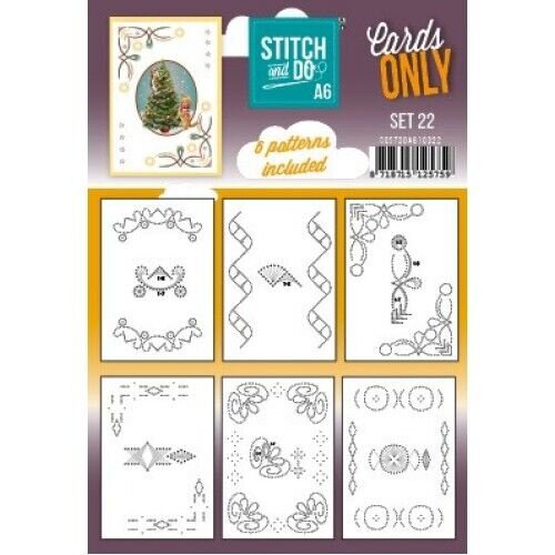 COSTDOA610022 - Stitch and Do - Cards Only - Set 22