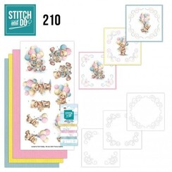 STDO210 - Stitch and Do 210 - Yvonne Creations - Baby Bear