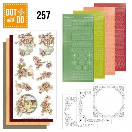 DODO257 - Dot and Do 257 - Precious Marieke - Painted Pansies