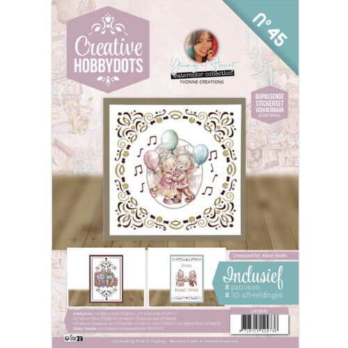 CH10045 - Creative Hobbydots 45 - Yvonne Creations - Young at Heart