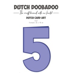 Dutch Doobadoo Card art Vijf A4 470.784.286  folded A5