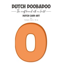 Dutch Doobadoo Card art Nul A4 470.784.287  folded A5