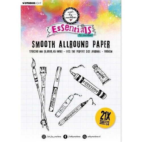 Studio Light Studio Light Paper Pad Allround Paper Essentials nr.142 ABM-ES-PP142 210x294x10mm