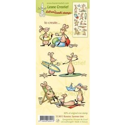 LeCrea - combi clearstamp Bunnies Zomertijd 55.9013