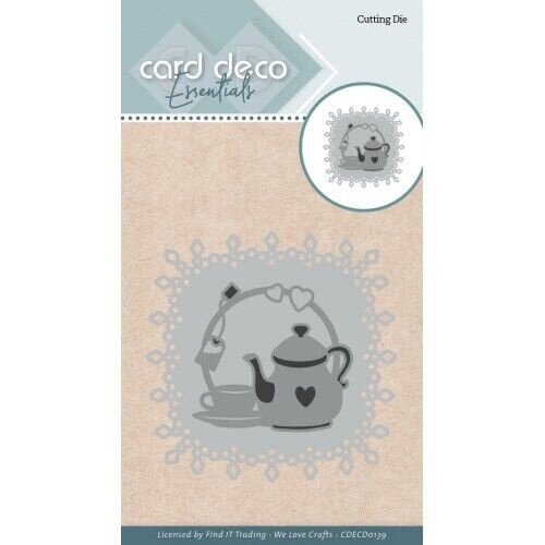 CDECD0139 Card Deco Essentials Cutting Die - Tea Time-opruiming