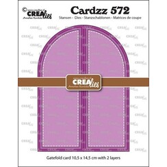 Crealies Cardzz Gatefold Card Boog CLCZ572 10,5x14,5cm