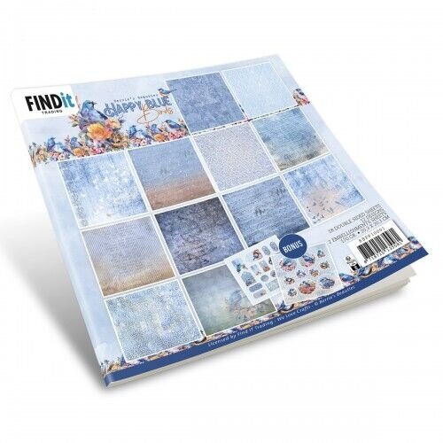 BBPP10001 - Paperpack - Berries Beauties - Happy Blue Birds - Design
