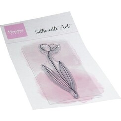 CS1159 -Silhouette Art, Tulip