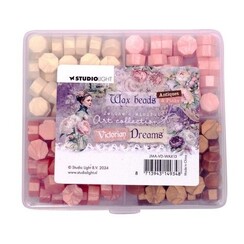 Studio Light Wax Beads 4 colors Pink Vict. Dreams nr.13 JMA-VD-WAX13 93x83x20mm