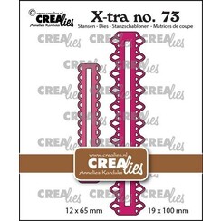 Crealies Xtra Cadeaukaart openingen B CLXtra73 12x65 - 19x100 mm