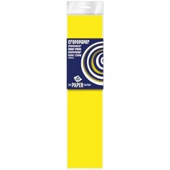 Haza Crepepapier - fluor geel 100581 250x50cm