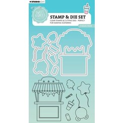 Studio Light Stamp & die Theme Park Sweet Stories nr.77 SL-SS-SCD77 148x105x1mm