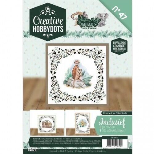 CH10047 - Creative Hobbydots 47 - Yvonne Creations - Young and Wild